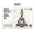 Zabawki Magnetyczne Flexible Magnetic Tube Block 66PCS 8491