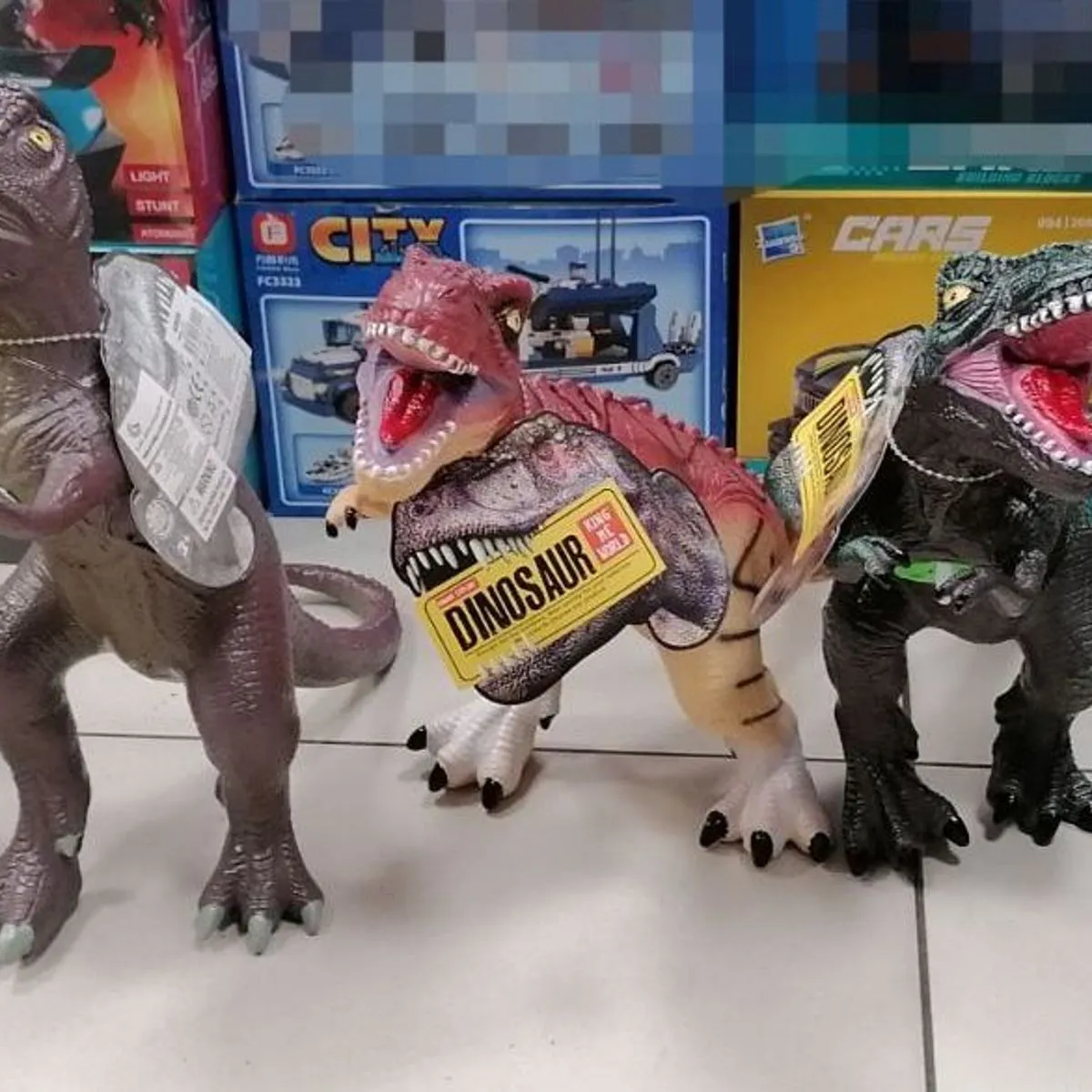 Zabawki Figurki Dinozaury 60cm różne kolory