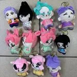 Brelok do Kluczy Maskotka Kpop Zestaw Wielokolorowy