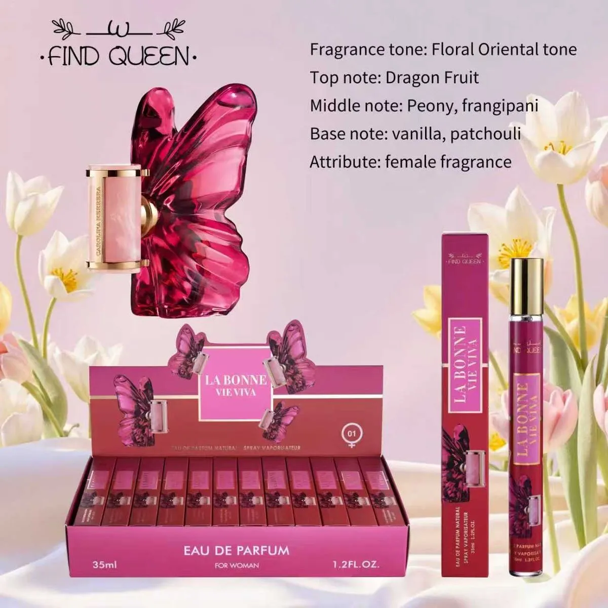 Perfumy La Bonne Vie Find Queen 35ml Floral Oriental