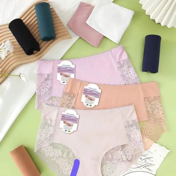 Majtki damskie XL DORIMODES koronka 95% wiskoza 5% spandex