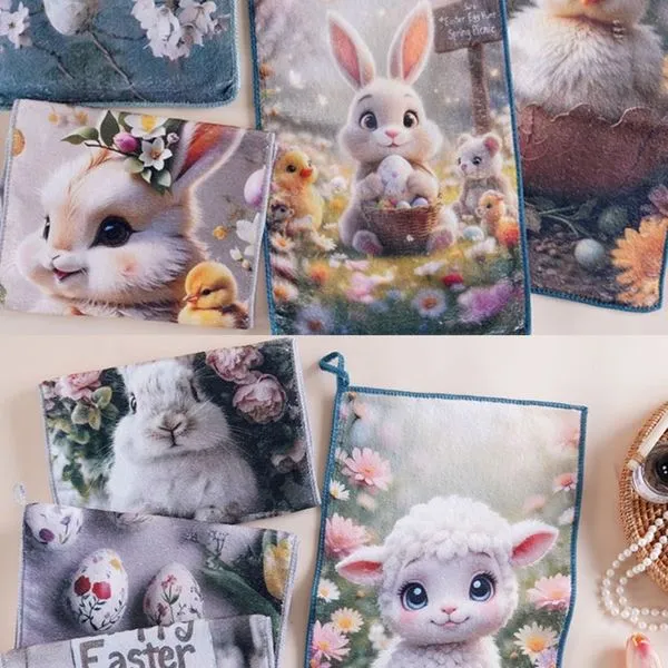 Ścierki z Mikrofibry Wielkanoc 25x50 cm