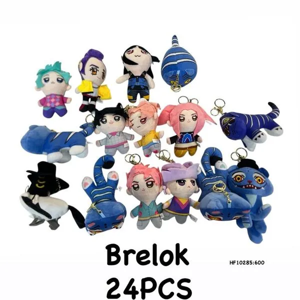 Brelok do Kluczy Kpop Mix Postaci 24 szt