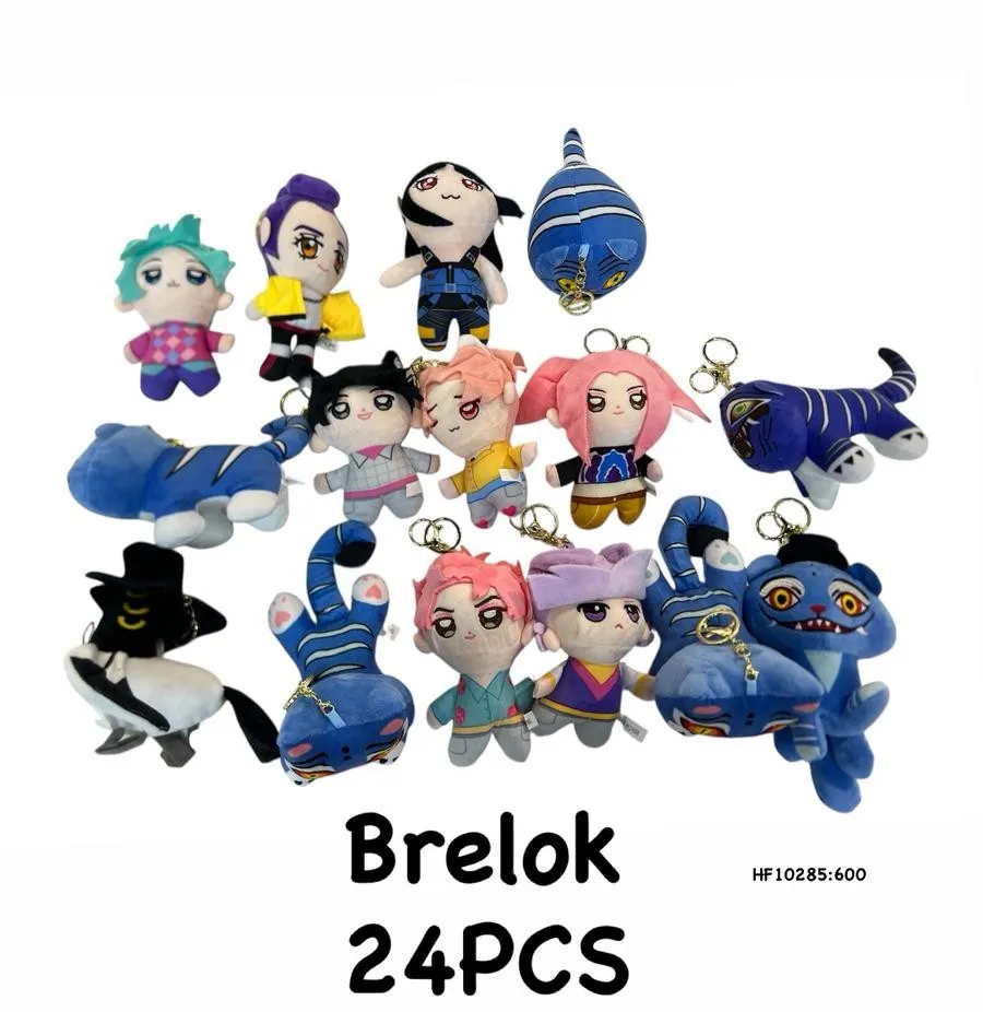 Brelok do Kluczy Kpop Mix Postaci 24 szt