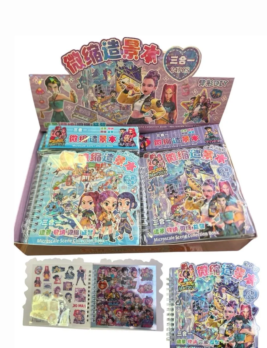 Naklejki Kpop Microscale Scene Collection Book