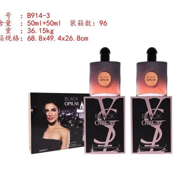 Zestaw Perfum Black Opium YSL 2x50ml