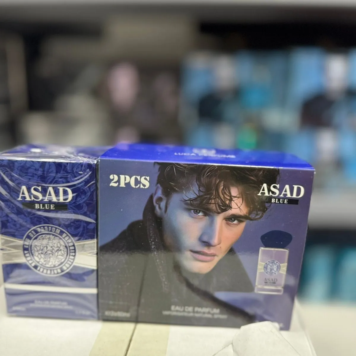 Zestaw Perfum ASAD Blue 2x50ml Eau de Parfum