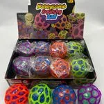 Zabawki Squishy Ball Honeycomb 12 szt