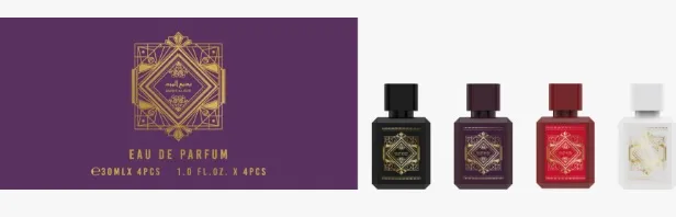 Zestaw Eau de Parfum 4x15ml w pudełku