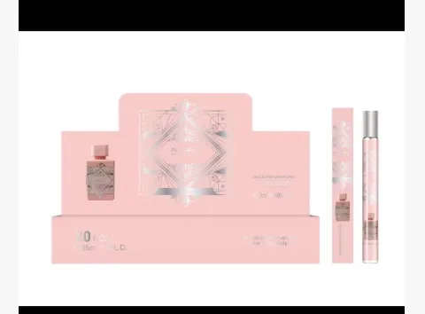 Perfumy 35ml różowa butelka z atomizerem