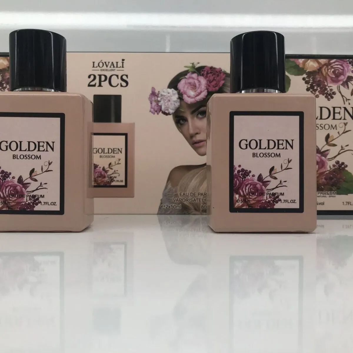 Zestaw Perfum Loval Golden Blossom 2x50ml