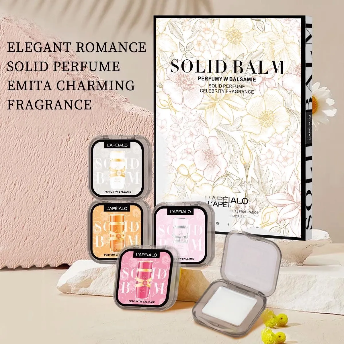 Solidny Balsam Perfumowany LapeLo - Elegancki Romans