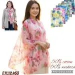 Szaliki damskie 50% bawełna 50% wiskozowa F.7112453
