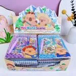 Zabawki Naklejki Mini World Scenic Book Kapibara