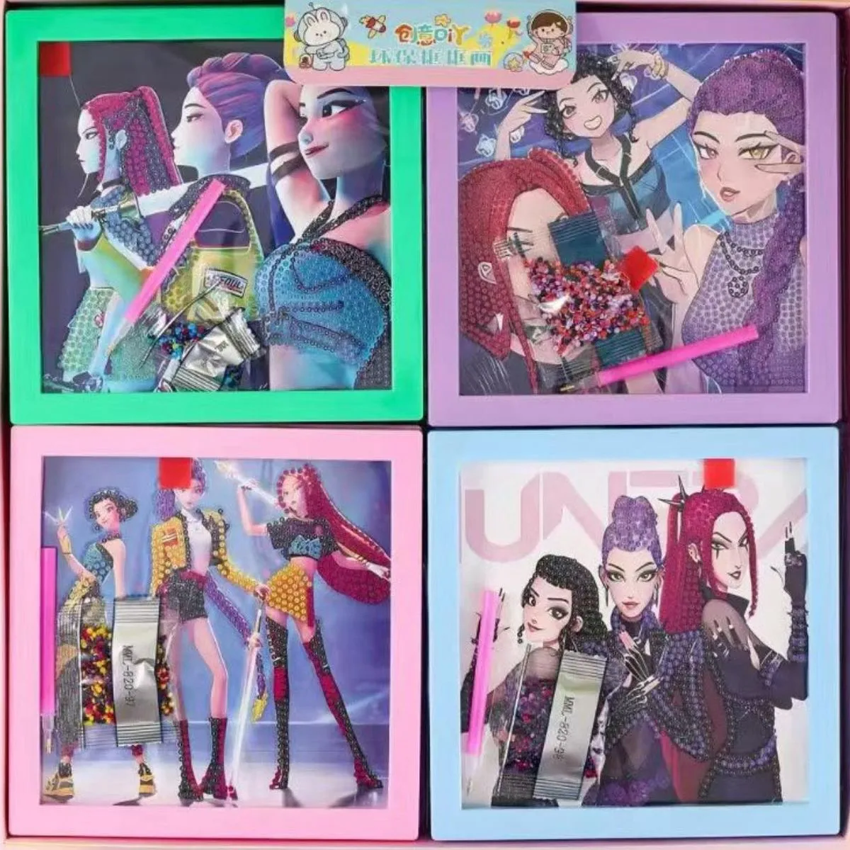 Zabawki DIY Painting Diamentowy Kpop