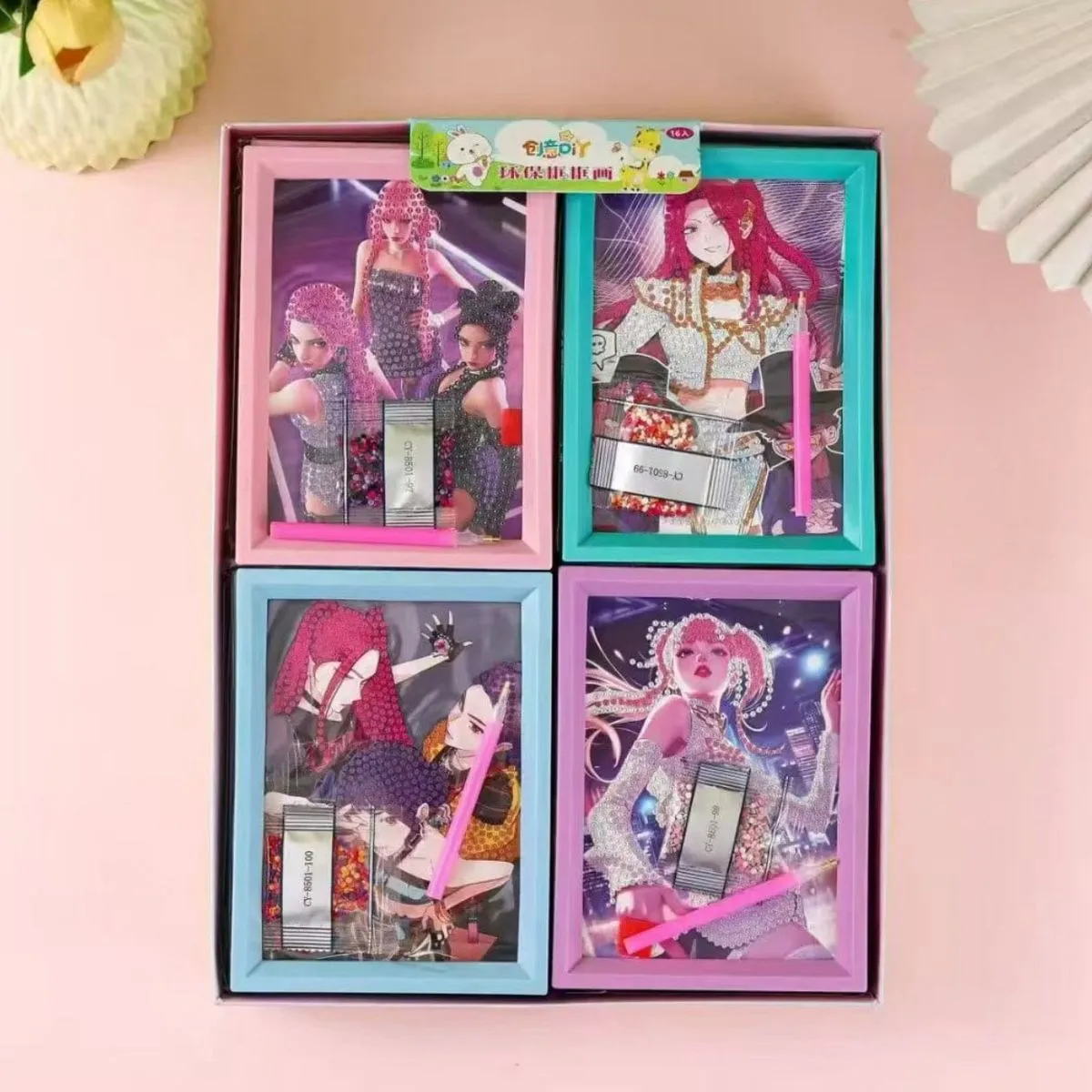 Zestaw DIY Painting Diamentowy Kpop Idolki