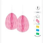 Ozdoby Wielkanocne Jajka Papierowe 2PCS 30cm