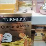 Maska do twarzy Turmeric z naturalnym kolagenem 10 szt