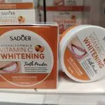 Saborer Vitamin C Whitening Powder 50g usuwa plamy nikotynowe