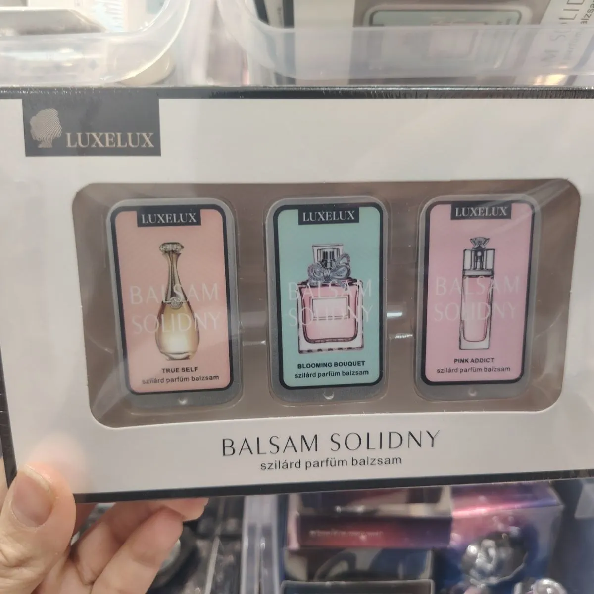 Zestaw Balsam Solidny LUXELUX 3x Balsam do ciała