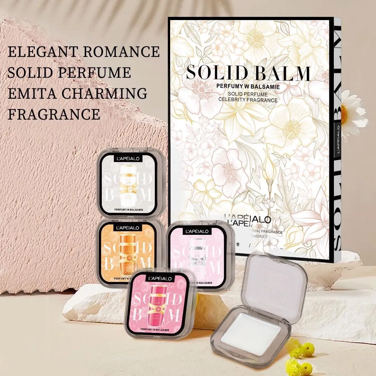 Zestaw 6x Solid Perfume Balm LapeLo