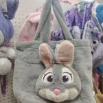 Torebka maskotka królik Zootopia szara pluszowa