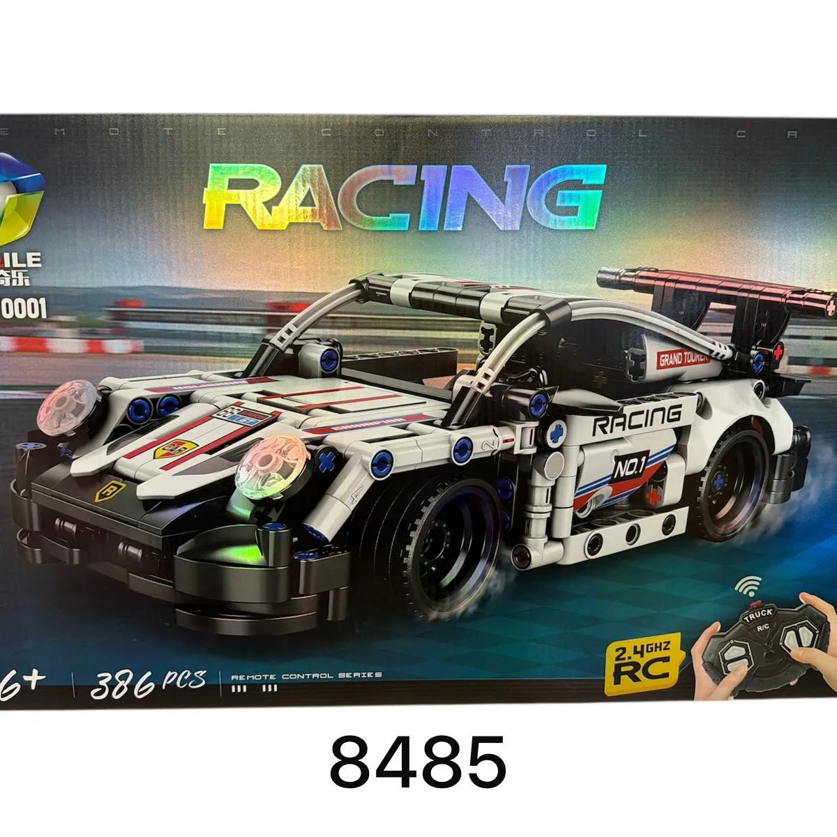 Zestaw klocków RC Samochód Racing 386PCS 6+ JILE