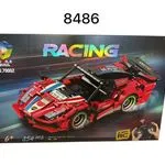 Zestaw klocków 354PCS Samochód Racing RC 8486