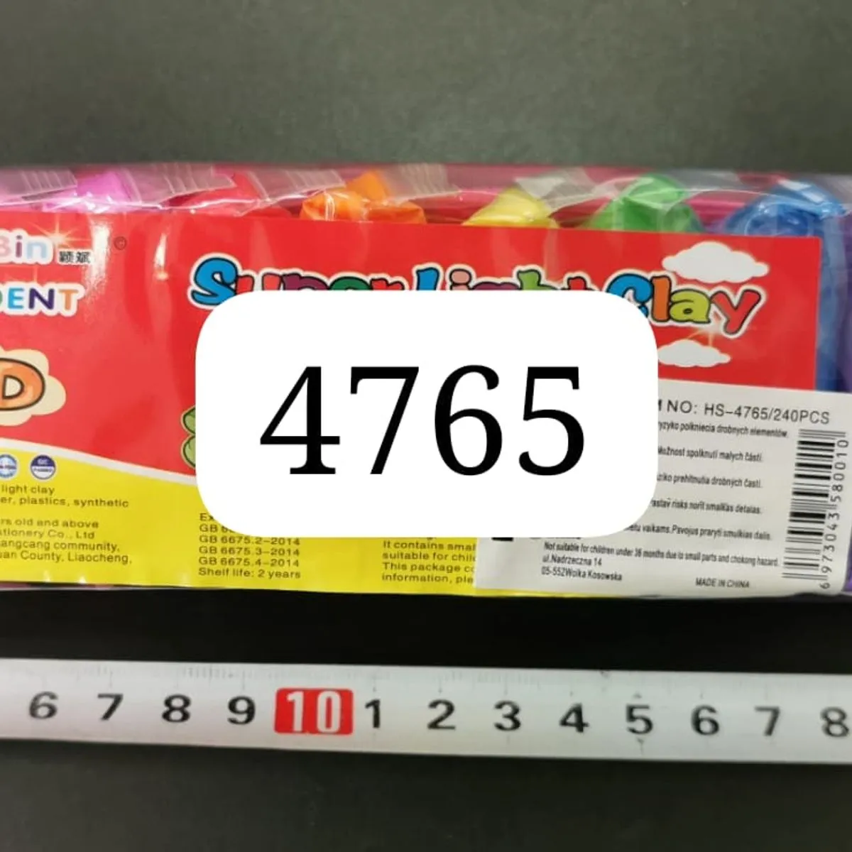 Zabawki Piankolina 12PCS Super Slime 3D 4765