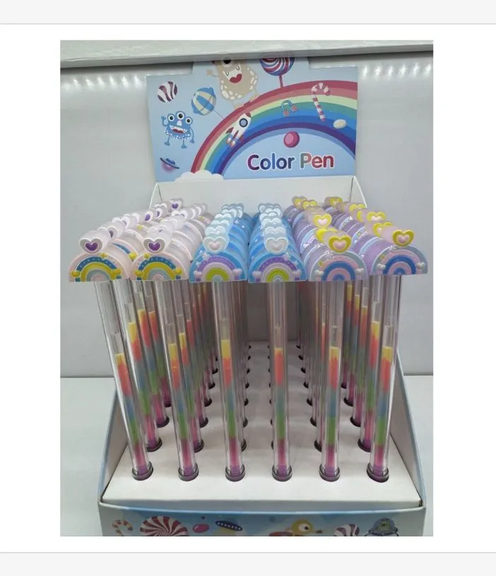Zabawki Color Pen - kolorowe długopisy z tęczą