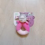 Grzechotka FurBaby Różowa z Myszką 0+