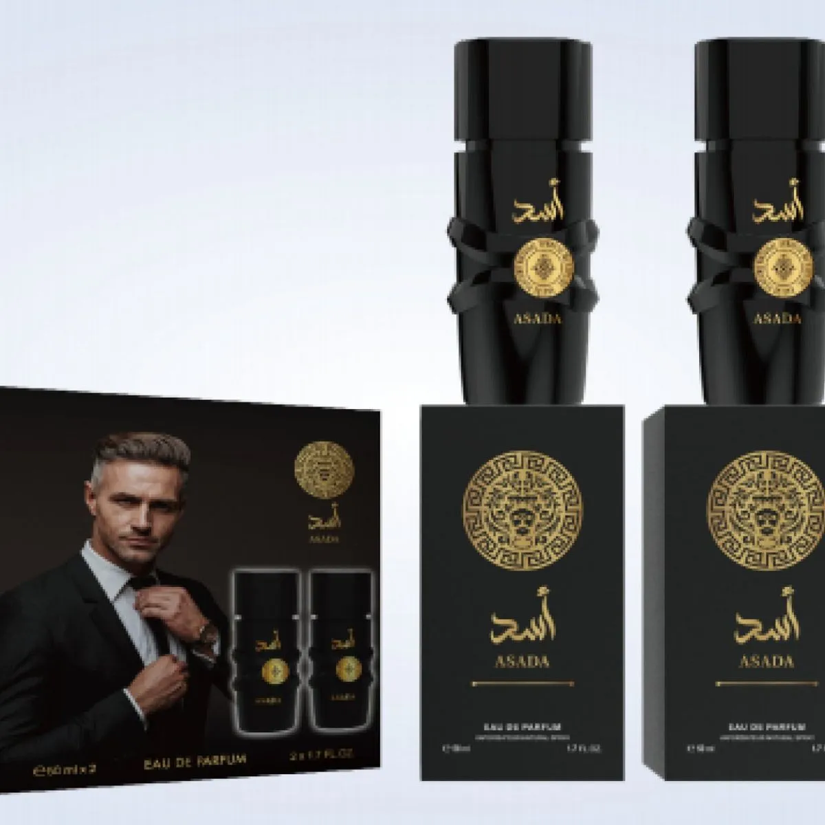 Zestaw Perfum Asad 2x50ml Eau de Parfum