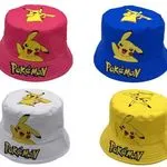 Czapka Pokemon dla Dzieci Bucket Hat Rybaczka Mix Kolorów