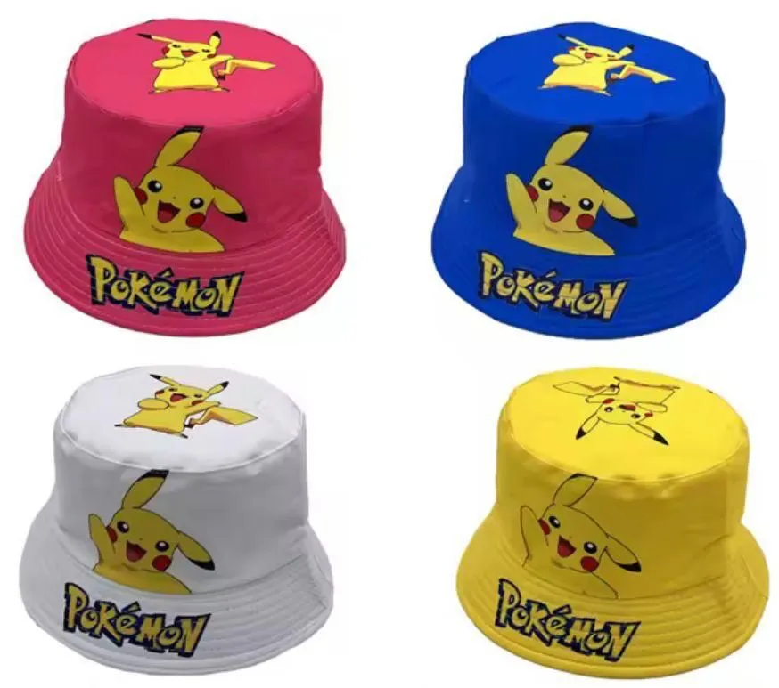 Czapka Pokemon dla Dzieci Bucket Hat Rybaczka Mix Kolorów