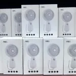 Mini Fan dla Dzieci - Ręczny Wentylator USB, Biały (12 szt.)