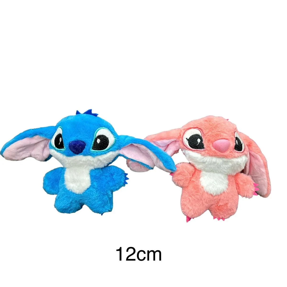 Brelok do Kluczy Stitch i Angel Pluszowy 12cm - 24 szt.