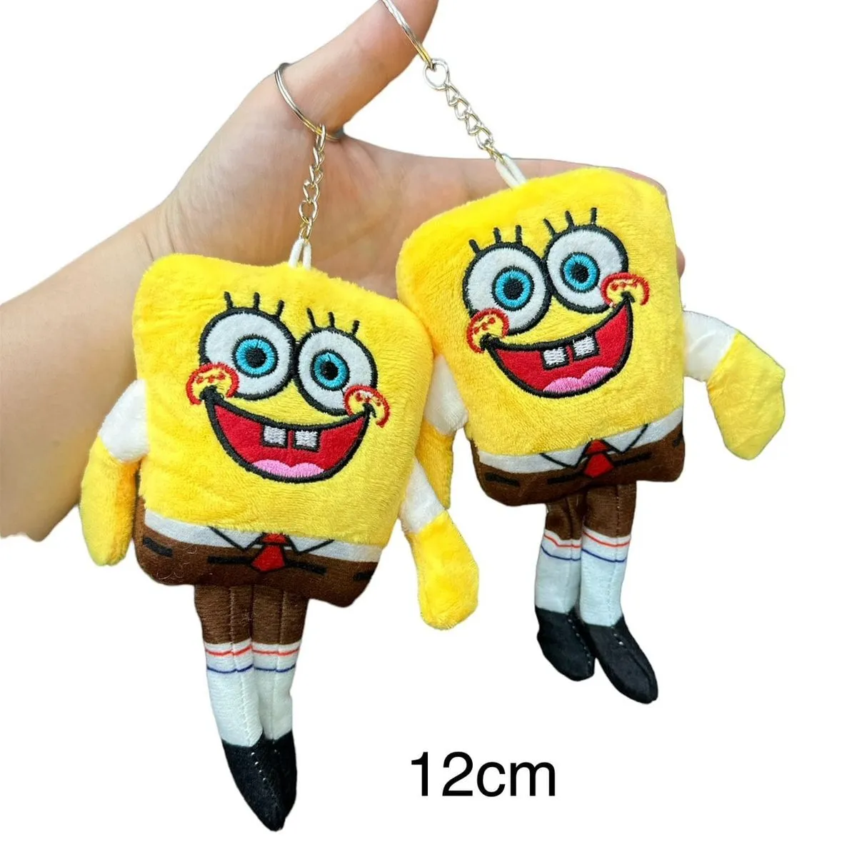 Brelok do Kluczy SpongeBob Pluszowy 12cm - 24 szt.