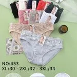 MAJKI DAMSKIE z ozdobną koronką T-Bao mix kolorów XL-3XL 24szt