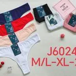 Majtki damskie bawełniane HAN J6024 mix kolorów M/L-2XL 24szt