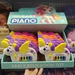 Zabawka Baby Piano Jednorożec z Klawiaturą 12 szt
