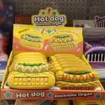 Elektroniczny organ Hot Dog, 2 tryby muzyki, 3+