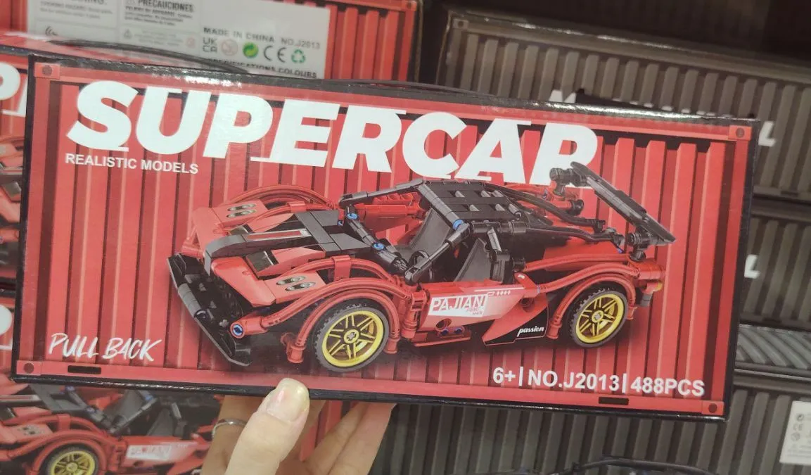 Klocki Super Car 488PCS 6+ Pull Back