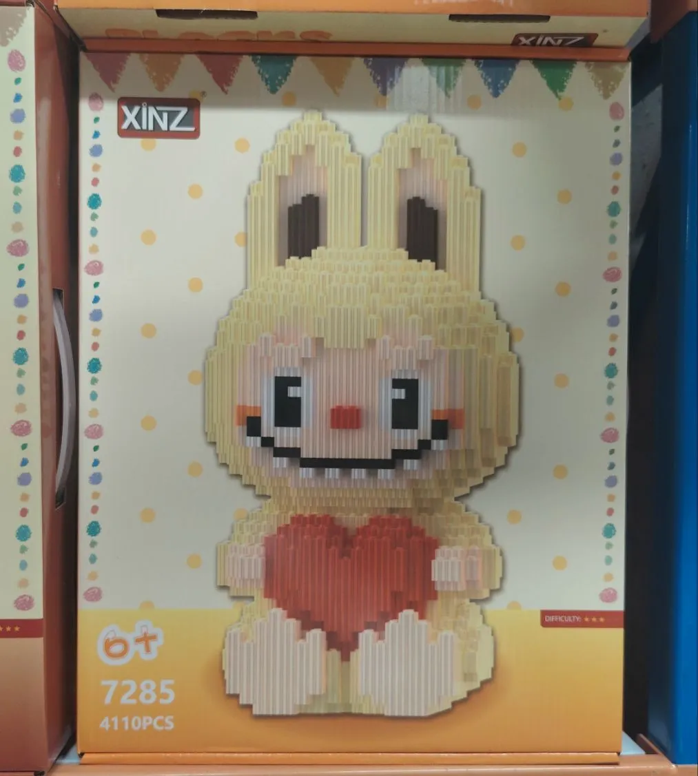 Klocki Labubu 4110pcs Zestaw Konstrukcyjny