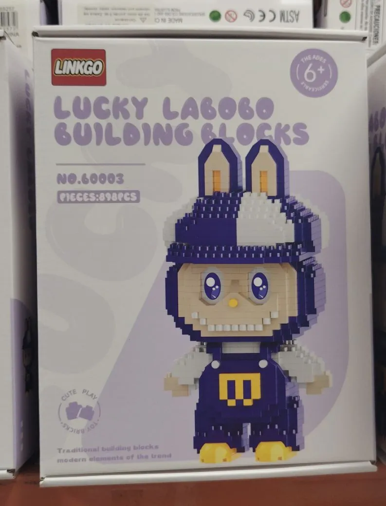 Klocki Labubu Lucky Building Blocks 898 pcs