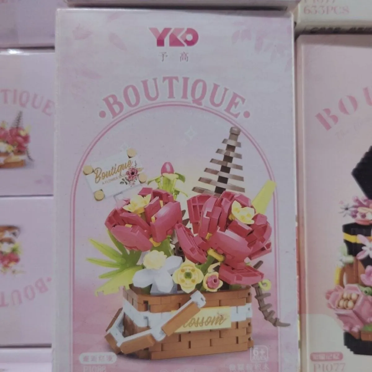 Klocki Kwiaty 395PCS YKO Boutique