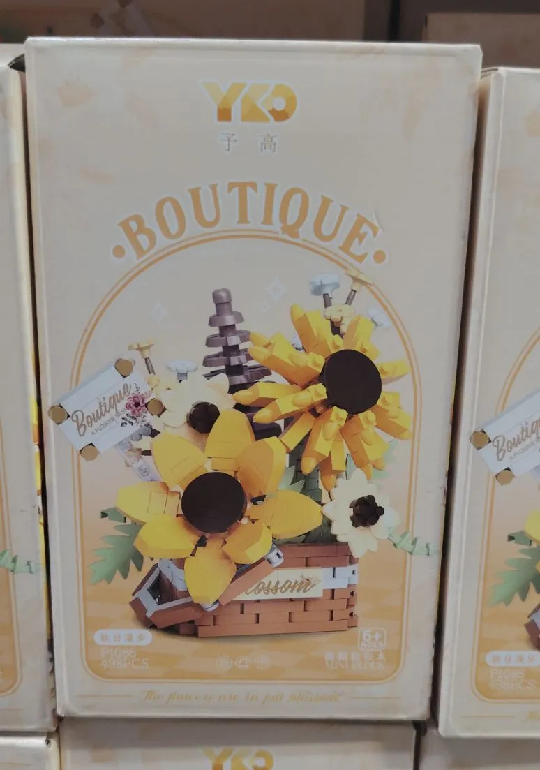 Klocki YKO Kwiaty 498PCS