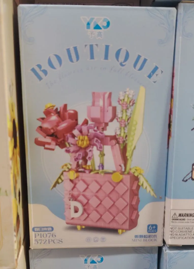 Klocki Kwiaty 572PCS YQ Boutique