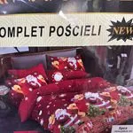 Komplet Pościeli 3CZ 200/220 z Mikołajem