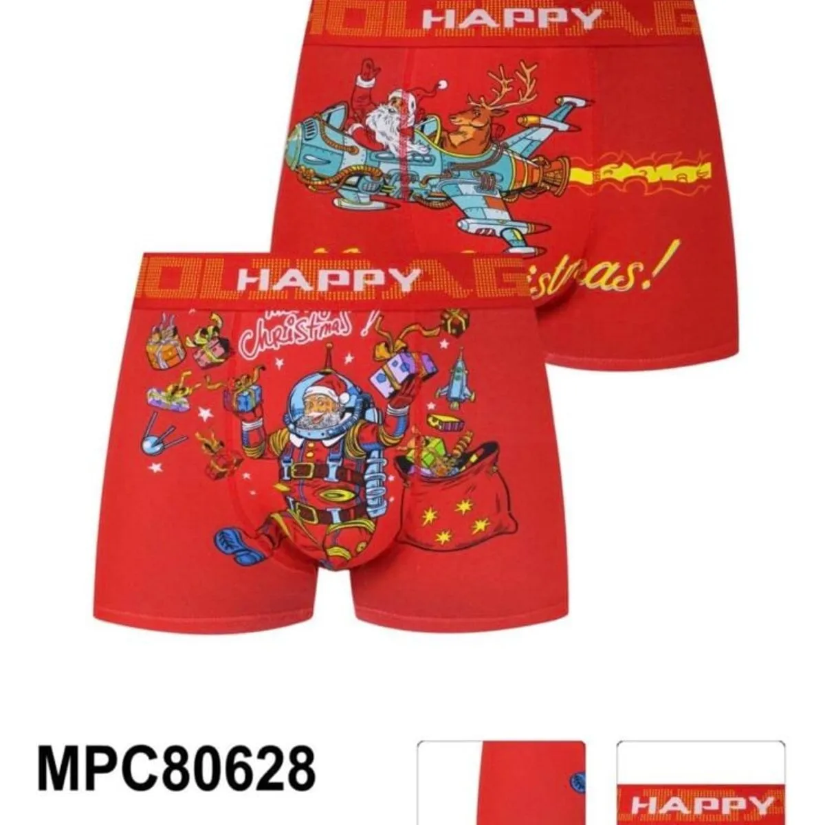 Bokserki męskie Pesail Happy 95% bawełna M-L-XL