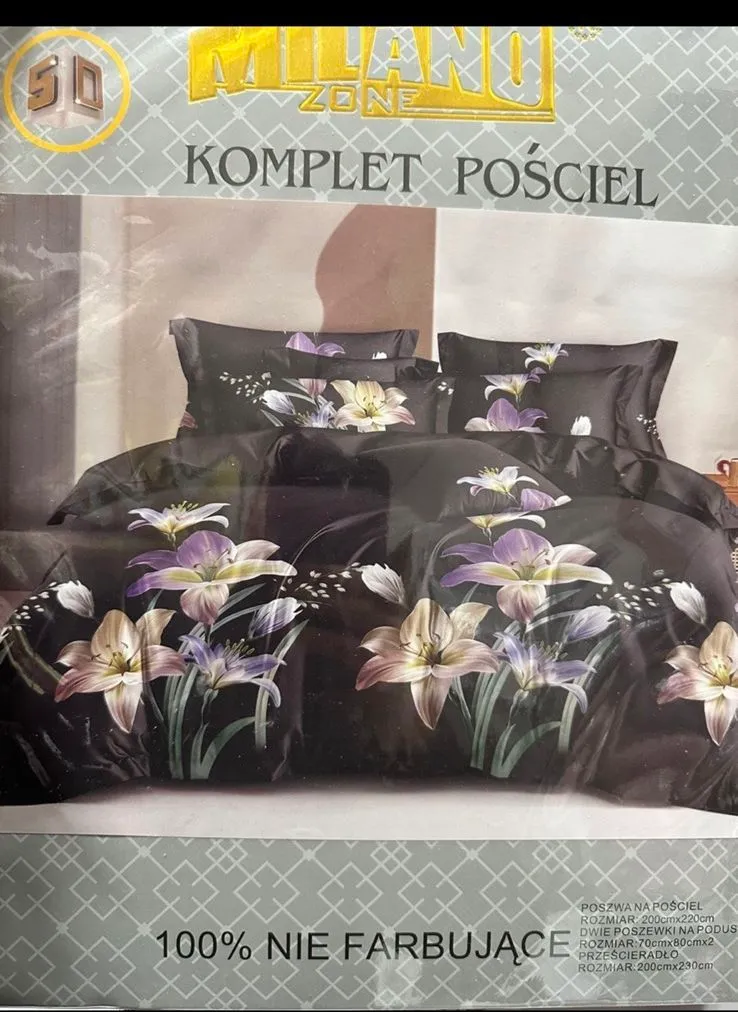 Komplet Pościel 4CZ 200/220 Milano 3D